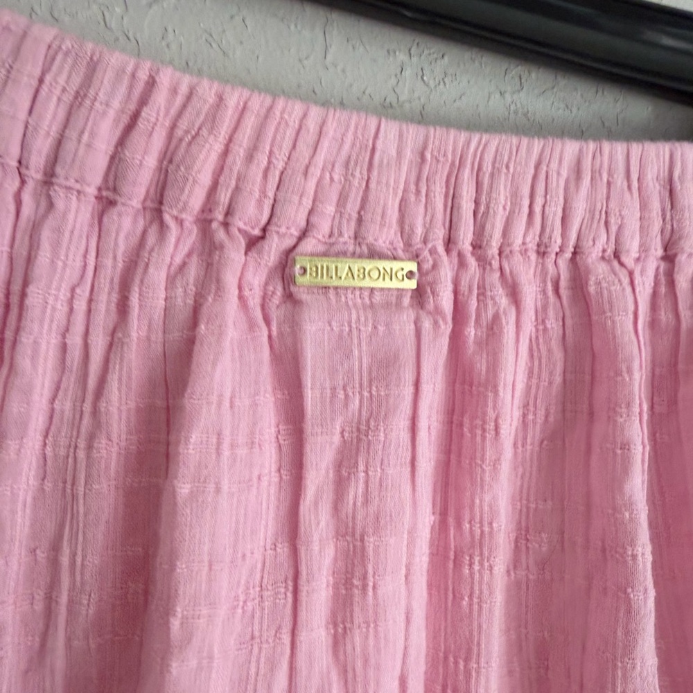 Billabong Light Pink Tiered Maxi Skirt - Picture 5 of 5